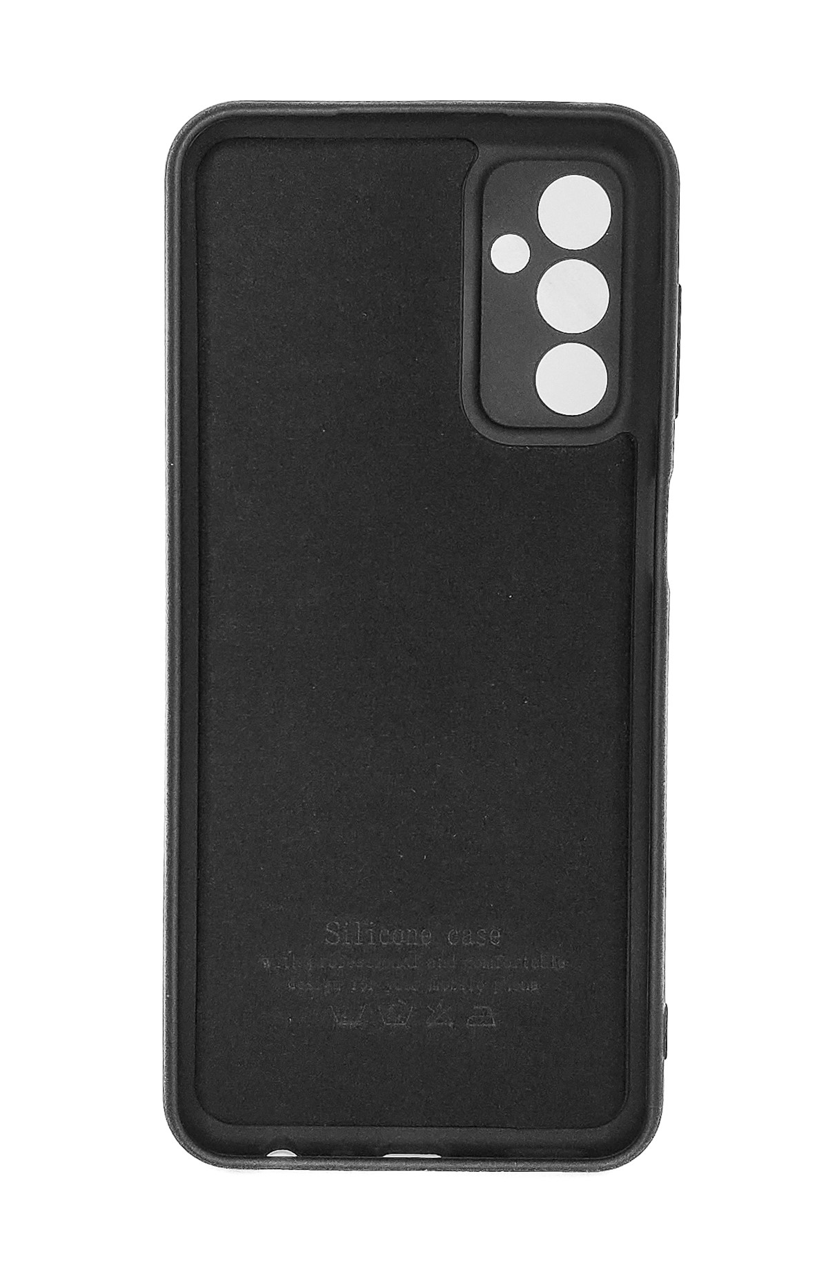 Protectores para celular  para Samsung  M23 5G Funda de silicona con felpa Negro